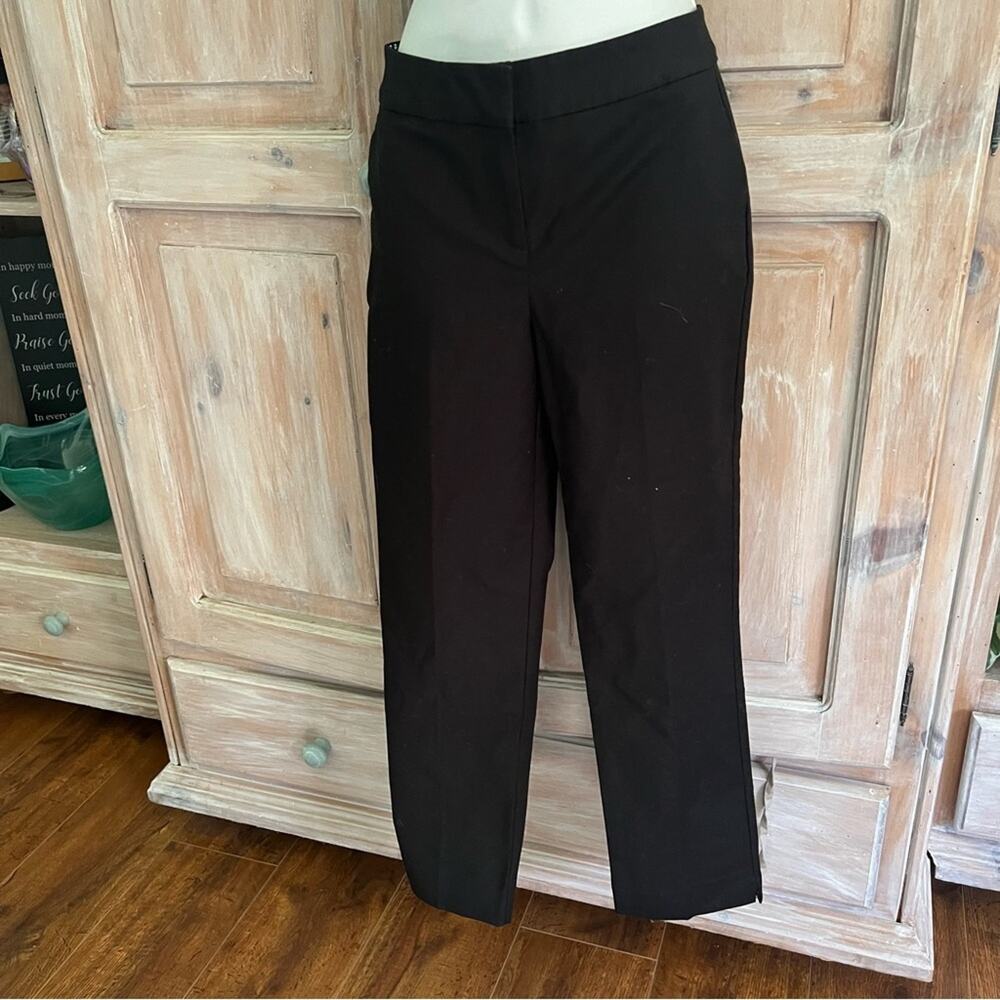 Boden Black Chino Cropped Capri Pants Women’s 4 NEW - Picture 3 of 9